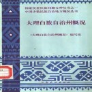 大理白族自治州概况 1986版.pdf电子版