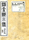 江苏省无锡市《乾隆锡金识小录》十二卷 黄卬撰 PDF高清电子版影印本下载